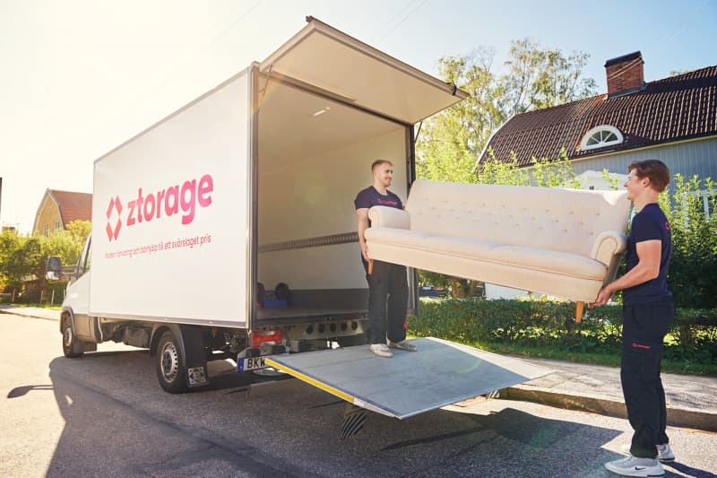 8% rabatt på magasinering från Ztorage