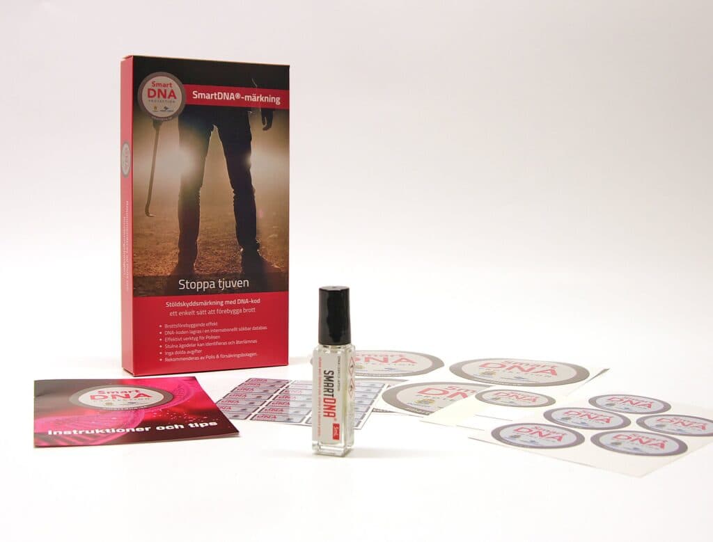 Minska risken för inbrott & stöld – upp till 500 kr rabatt på SmartDNA